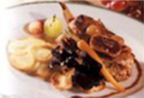 Recette Côte de veau poêlée au figues et au Pineau Blanc